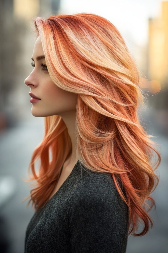 Blonde and Strawberry Hair Color Ideas 2