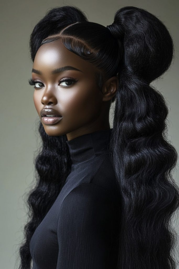 Quick Weave 2 Ponytail Hairstyles 2