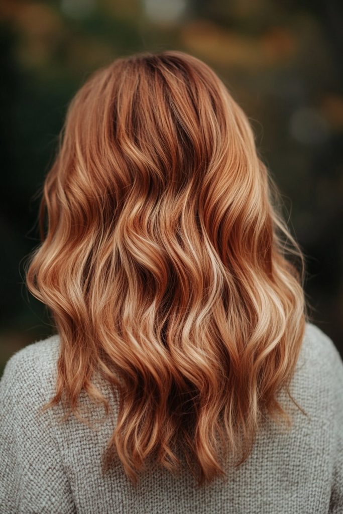 Strawberry Blonde Highlights to Brighten Up Red Hair 2