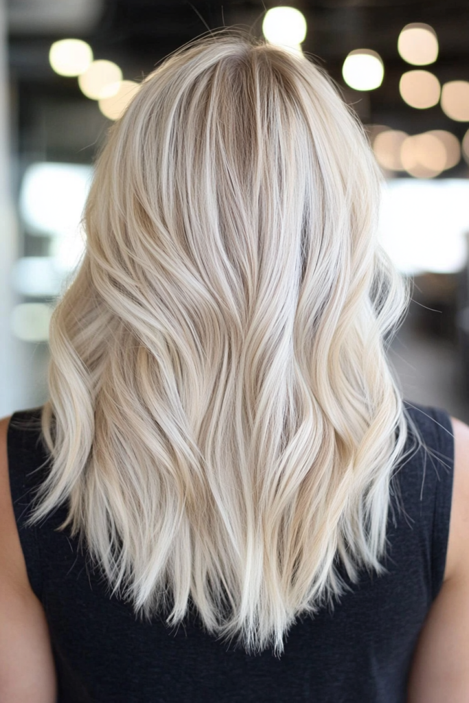 1 Platinum Blonde Balayage