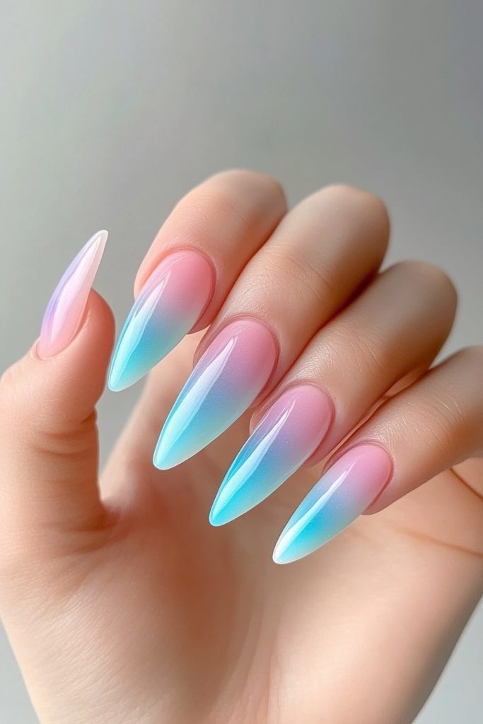 10 Blue and Pink with Ombre gradients