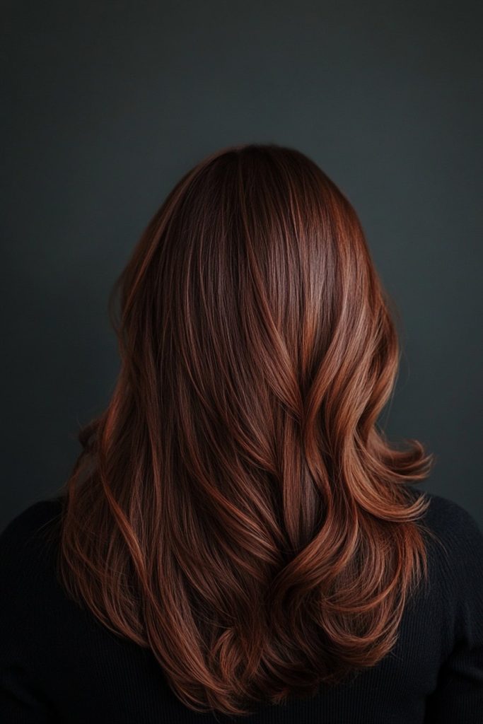 11 Dark brown hair color ideas mahogany