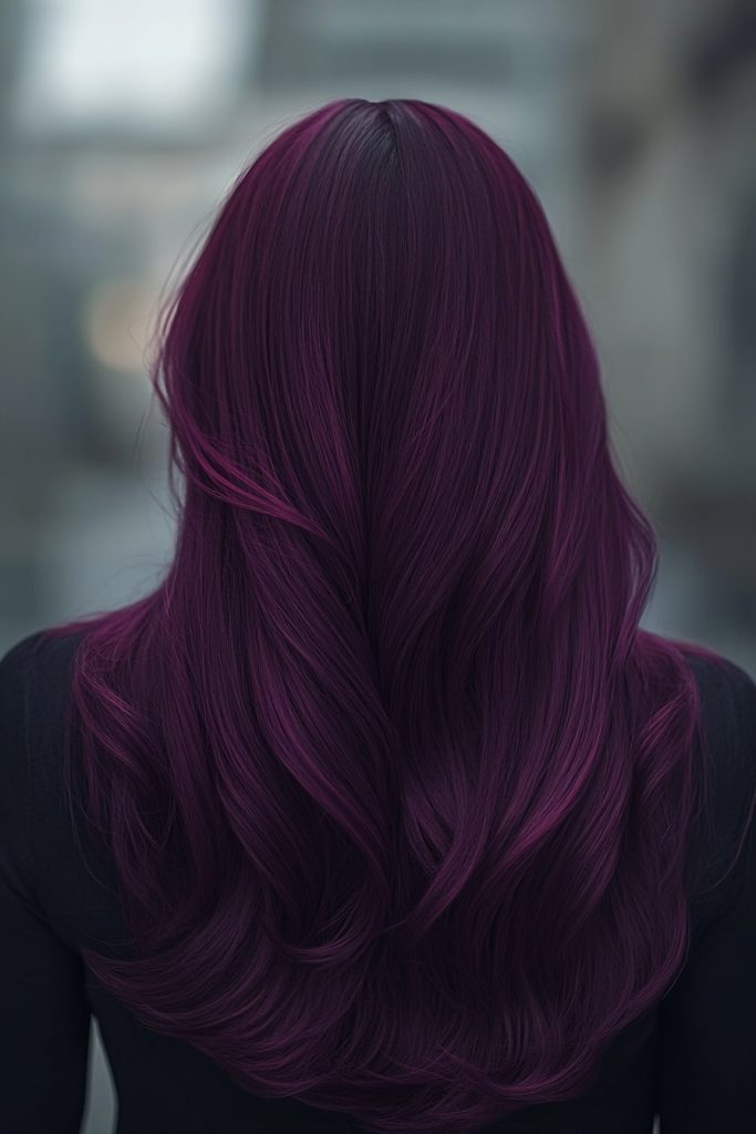 2 Burgundy Purple