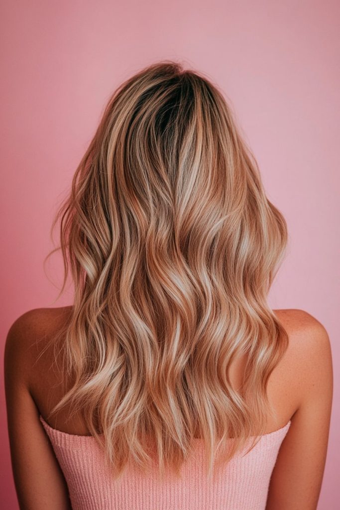 21 Rose Gold Dirty Blonde