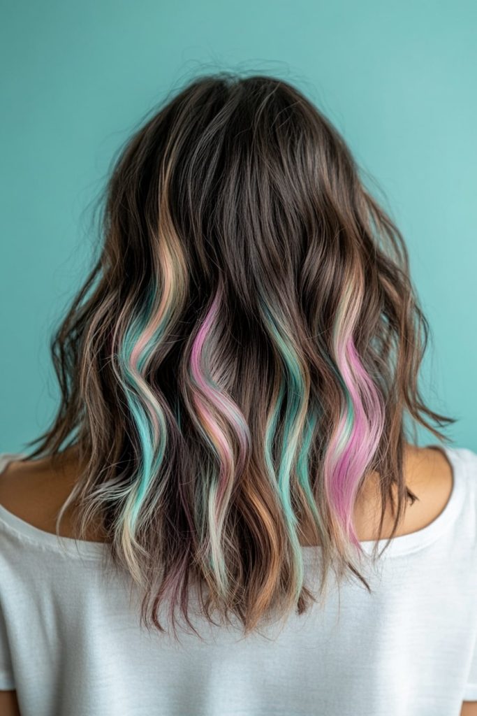 22 Dark brown hair color ideas pastel