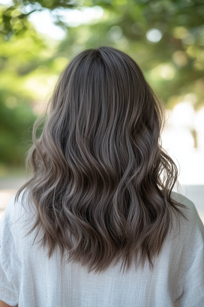 24 Balayage Grey Ash Brown