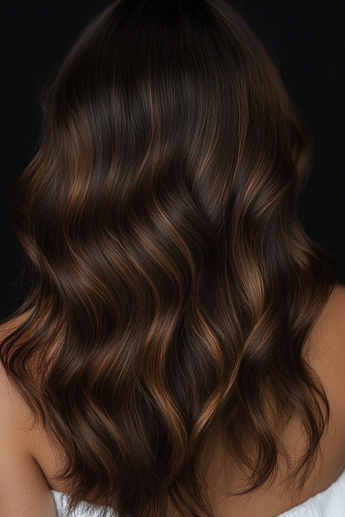 24 Dark brown hair color ideas sparkling amber