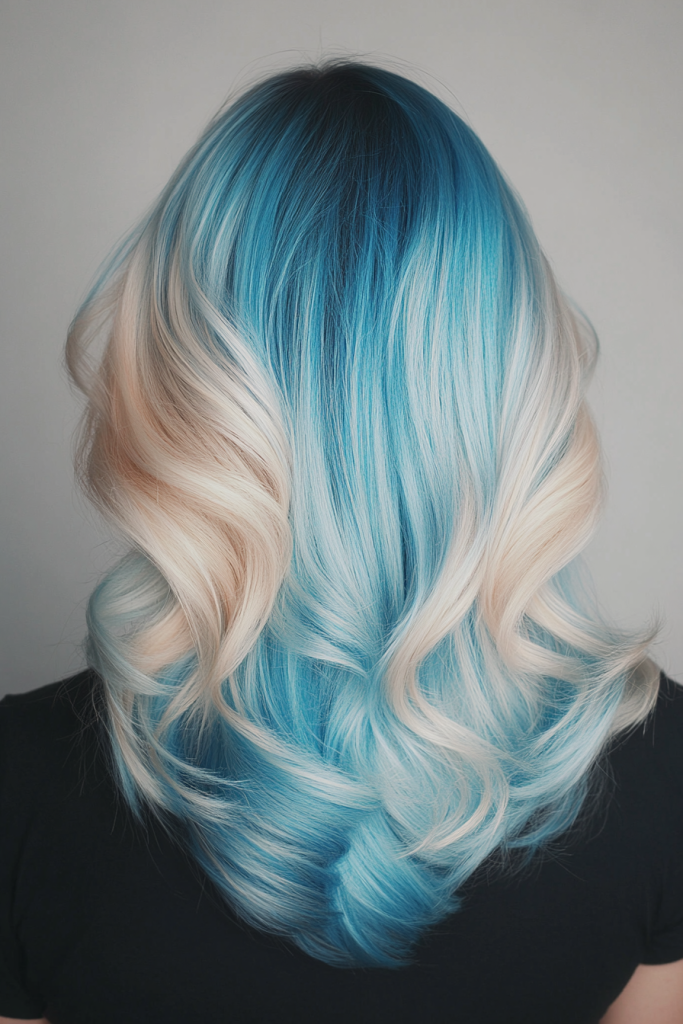 25 Balayage Hair Color Ideas Blue