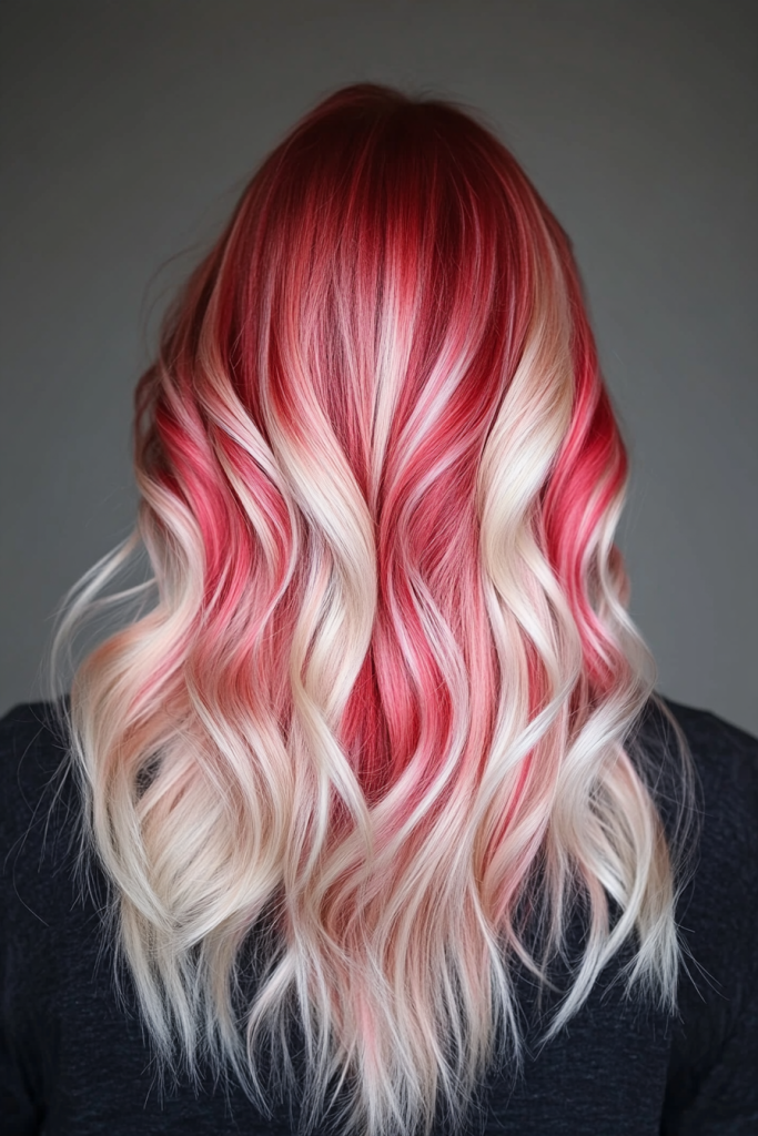 3 Cherry Blonde Balayage