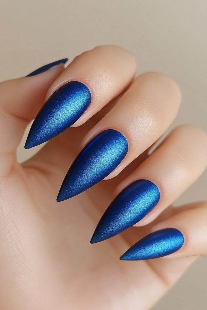 30 Matte Blue with Metallic dusting