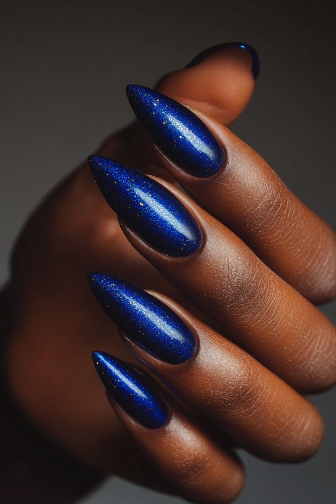 36 Royal Blue with Fine metallic dusting