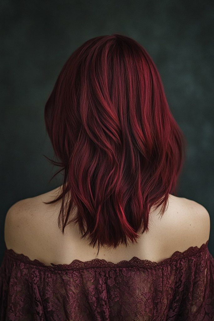 8 Burgundy and Cherry Red